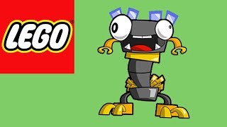 How to Build LEGO Mixels Krader amp Volectro Murp  Stop Motion Build  Bricks and Clay Play [upl. by Lancelot]