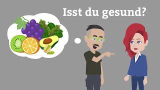 Online Deutsch lernen  einfache Dialoge für Anfänger üben  Konversation Deutsch als Fremdsprache [upl. by Randall]