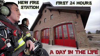 First 24 Hours in a New Fire Station  A Day in the Life [upl. by Apollus]