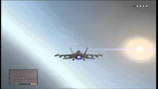 GTA V  How to Fly a Fighter Jet [upl. by Ben]