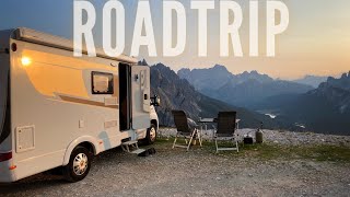 Roadtrip mit Camper  Wohnmobil durch Italien  Apulien UHD 4K  komplette Abfahrt Furkelpass [upl. by Nedyrb]