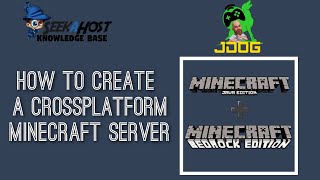 How to Install Greyser And Floodgate Minecraft Crossplatform Server [upl. by Ronoel]