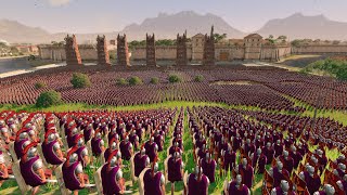 EPIC ROMANS SIEGE  Total War ROME 2 [upl. by Eugaet]