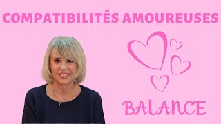 Compatibilité Amoureuse de la BALANCE by Christine Haas [upl. by Llehcram]