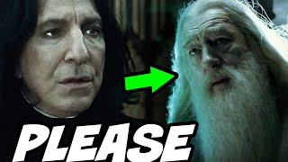 Why Dumbledore Pleaded with Snape Before Death  Harry Potter Explained [upl. by Llejk]