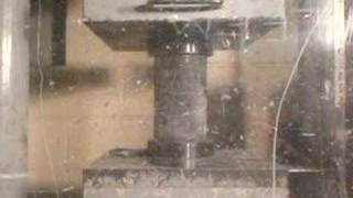 High Strength Concrete Compression Test [upl. by Heffron979]