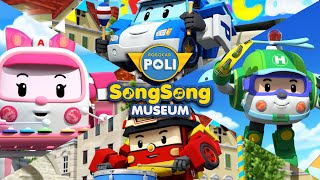 Robocar POLI SongSong Museum MV Medley  1 Hour  Songs for Toddlers  Robocar POLI TV [upl. by Erbe]