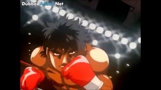 Hajime no Ippo  Ippos First Dempsey Roll Eng Dub [upl. by Boulanger]