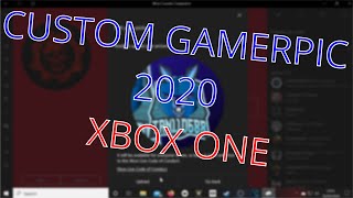 Xbox One  How to set custom GamerPic  On PC June 2020 [upl. by Crescint]