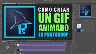 Cómo crear un GIF animado en Photoshop 2 métodos [upl. by Harbird]