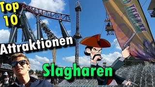 Top 10 Attraktionen  Slagharen [upl. by Aeslek]