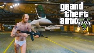 GTA 5  How to get a Fighter Jet GTA V [upl. by Nerw199]