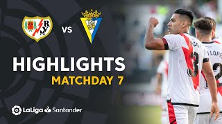 Resumen de Rayo Vallecano vs Cádiz CF 31 [upl. by Aihsotal]