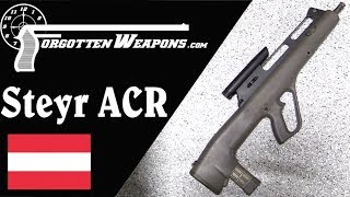 Steyr ACR A Polymer FlechetteFiring Bullpup From the 90s [upl. by Airdnal]