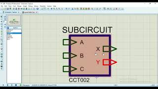 SUBCIRCUITOS EN PROTEUS  TUTORIAL [upl. by Danyette870]