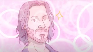 BREATHTAKING Keanu Reeves Song ■ The Chalkeaters feat PiNKII ■ Cyberpunk 2077 [upl. by Toni]