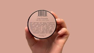 Firsthand Supply  Clay Pomade  REVIEW [upl. by Suoivatra]