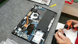 How to replace internal battery in Acer Laptop 2 in 1 [upl. by Sherer]