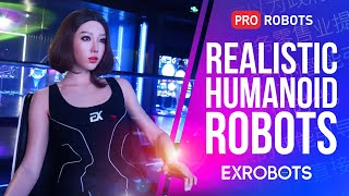 Bionic humanoid robots from EXROBOTS [upl. by Hortense]