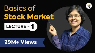 Basics of Stock Market For Beginners Lecture 1 By CA Rachana Phadke Ranade [upl. by Evie539]