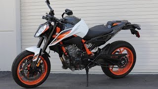 2020 KTM 890 Duke R Review  MC Commute [upl. by Barstow]