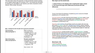 IELTS Academic Writing Task 1  Bar Charts Lesson 1 [upl. by Avika]