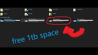 How to get 1TB of space for free on windows 10 [upl. by Lower]