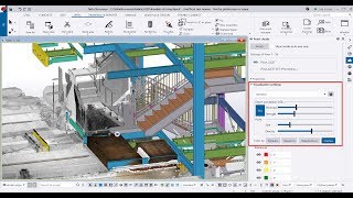 Tekla Structures 2020  Point Cloud Visualization Settings [upl. by Darrell]