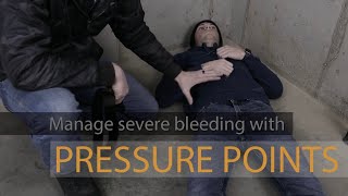 Using Pressure Points to Manage Severe Bleeding  SIX ECHO [upl. by Kabob13]