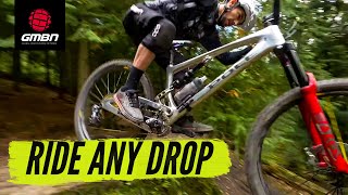 How To Ride Any Drop Off On Your MTB  Mountain Bike Skills [upl. by Curren]