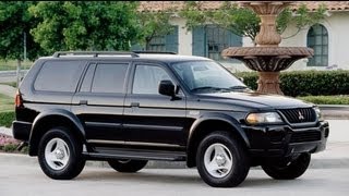 2001 Mitsubishi Montero Sport Start Up and Review 35 L V6 [upl. by Tereve]