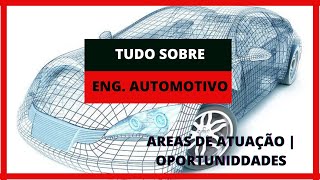 ENGENHEIRO MECÂNICO AUTOMOTIVO  O que faz  Profissões Engenharia [upl. by Itra]