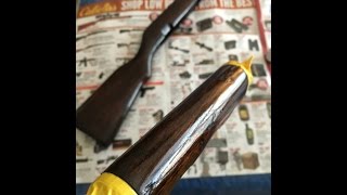 Simple Way to Refinish a Rifle Stock [upl. by Aehtla]