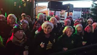 WHAT CHRISTMAS MEANS TO ME Rock Choir at Birkdale Lights Switch On 1st December 2024 [upl. by Figueroa]