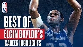 Elgin Baylors BEST Career Highlights [upl. by Zielsdorf]