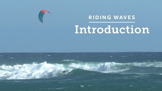 Kitesurfing Howto Riding Waves Introduction [upl. by Bonina]