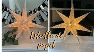 CÓMO HACER ESTRELLA 3D 7 PUNTAS  7 POINTED STAR 3D [upl. by Phillis]