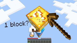 Minecraft Manhunt but you only get 1 Lucky Block [upl. by Gitt]