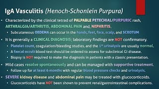 IgA Vasculitis HenochSchonlein Purpura [upl. by Essyle]