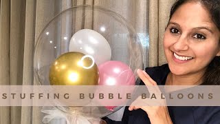 Stuffing Bubble Balloons DIY Deco Bubble Balloon [upl. by Reiss394]