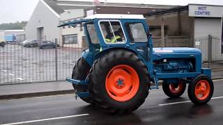 Fordson Super Major 6D LOUD SOUND  Fraserburgh Rally 2019 [upl. by Devaney]