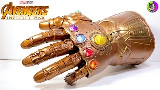 quotINFINITY GAUNTLETquot Marvel Legends Gear Review  Avengers Infinity War [upl. by Coral902]