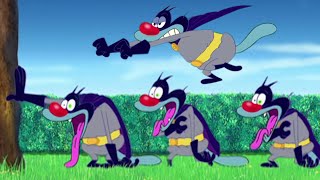 हिंदी Oggy and the Cockroaches ❌ बटन Hindi Cartoons for Kids [upl. by Osmund403]