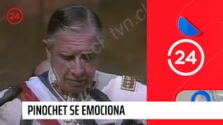 Pinochet se emociona  24 Horas TVN Chile [upl. by Anilahs]