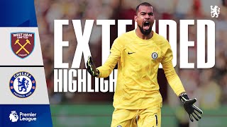 West Ham 31 Chelsea  Highlights  EXTENDED  Premier League 202324 [upl. by Enyamert]