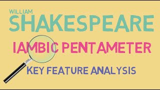 Iambic Pentameter Explained [upl. by Chaffee150]