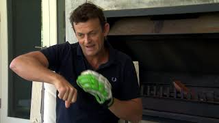 Quick Singles  Adam Gilchrist and the squash ball in the glove [upl. by Higley]