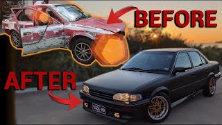 AE92 Corolla Restoration and 4AGE Engine Swap  2 Year Timelapse [upl. by Daren796]