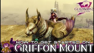 Guild Wars 2  How to Get Started on the Griffon mount [upl. by Assertal]