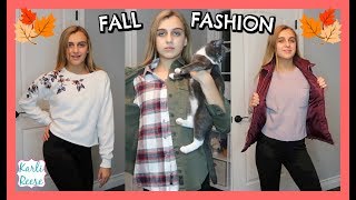 TEEN FALL HAUL  FALL FASHION TRY ON HAUL [upl. by Nylteak]